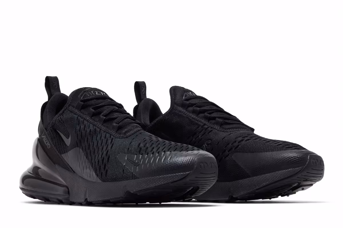Nike Air Max 270 Triple Black 2024, view 9