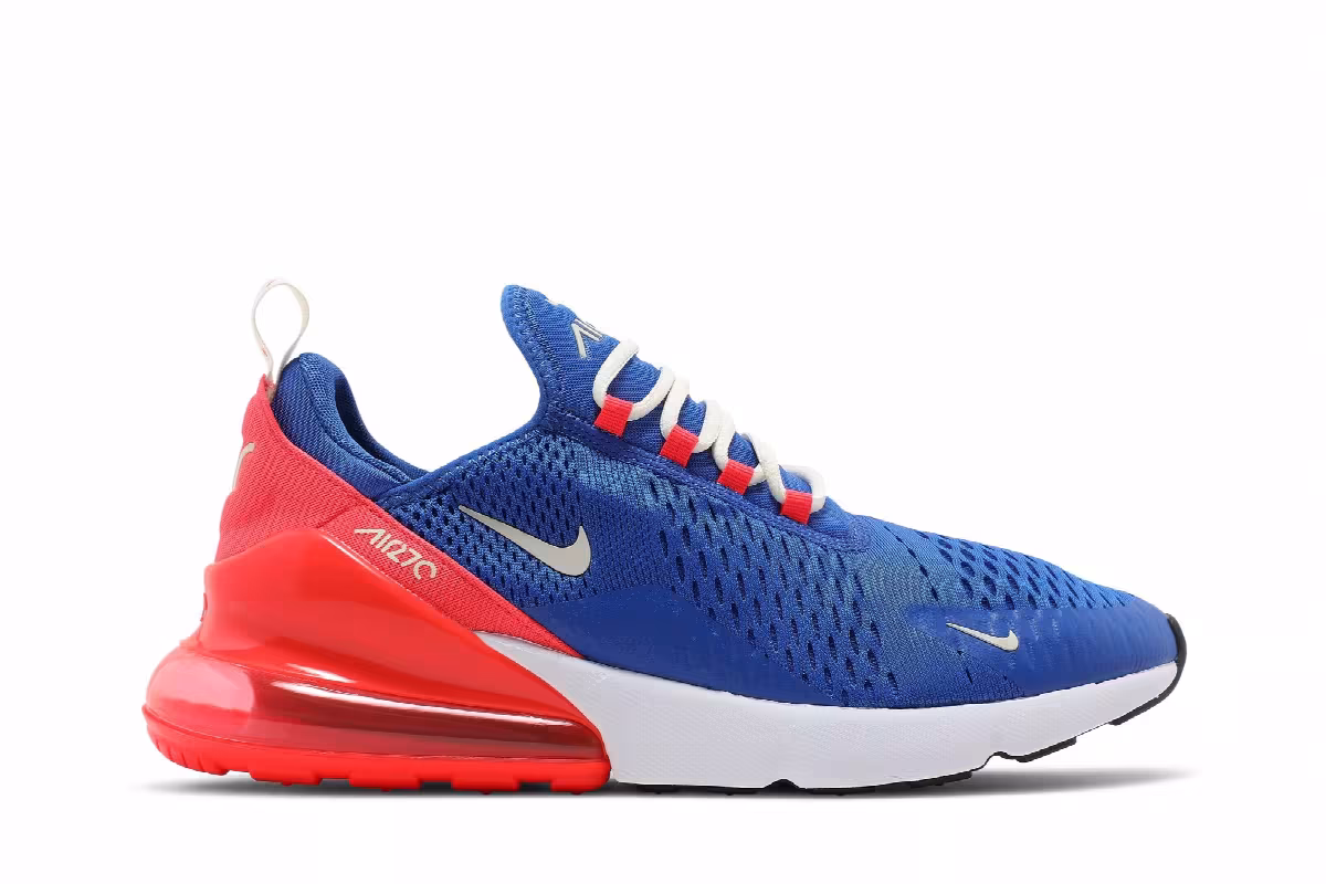 Nike Air Max 270 Hyper Royal Bright Crimson, view 2