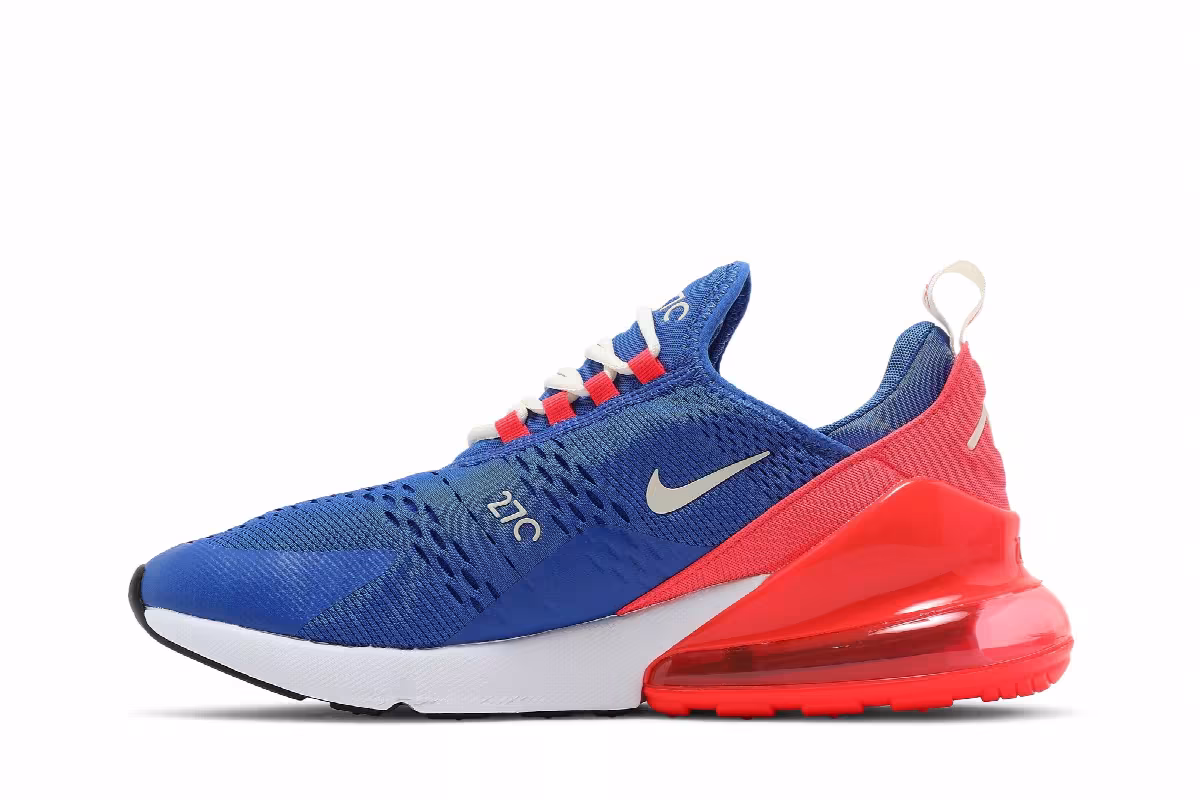 Nike Air Max 270 Hyper Royal Bright Crimson, view 4