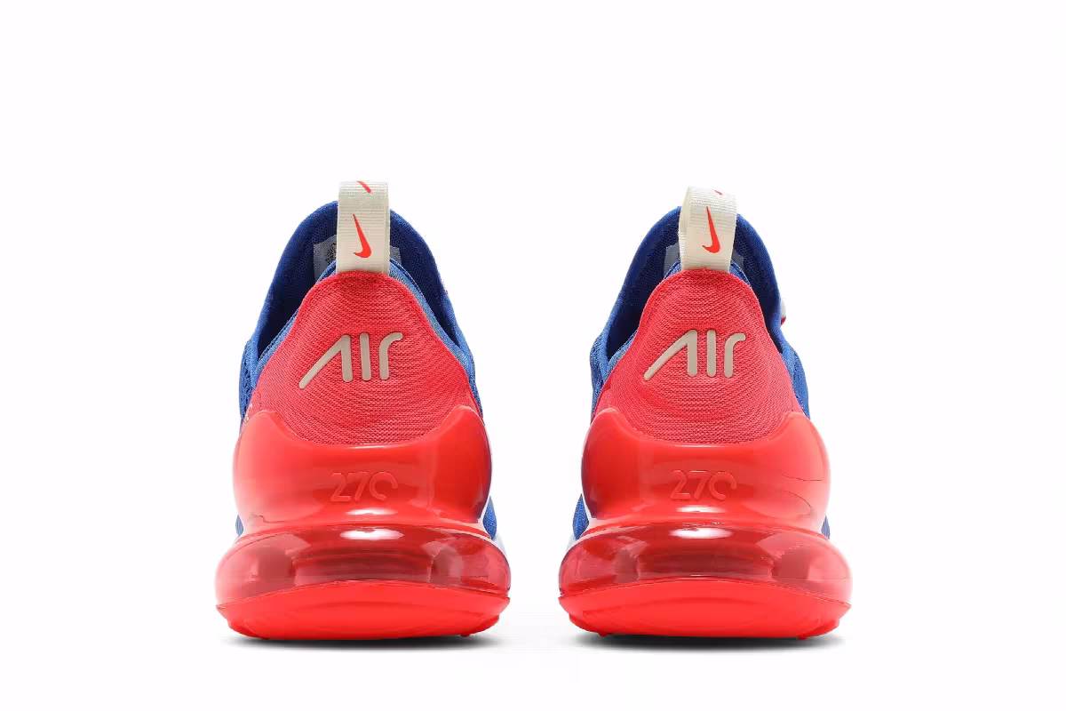 Nike Air Max 270 Hyper Royal Bright Crimson, view 7