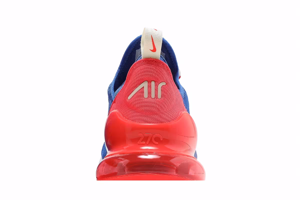 Nike Air Max 270 Hyper Royal Bright Crimson, view 8
