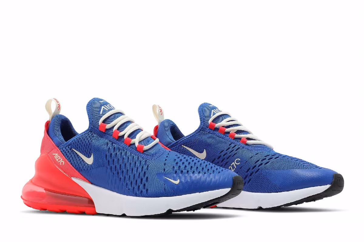 Nike Air Max 270 Hyper Royal Bright Crimson, view 9