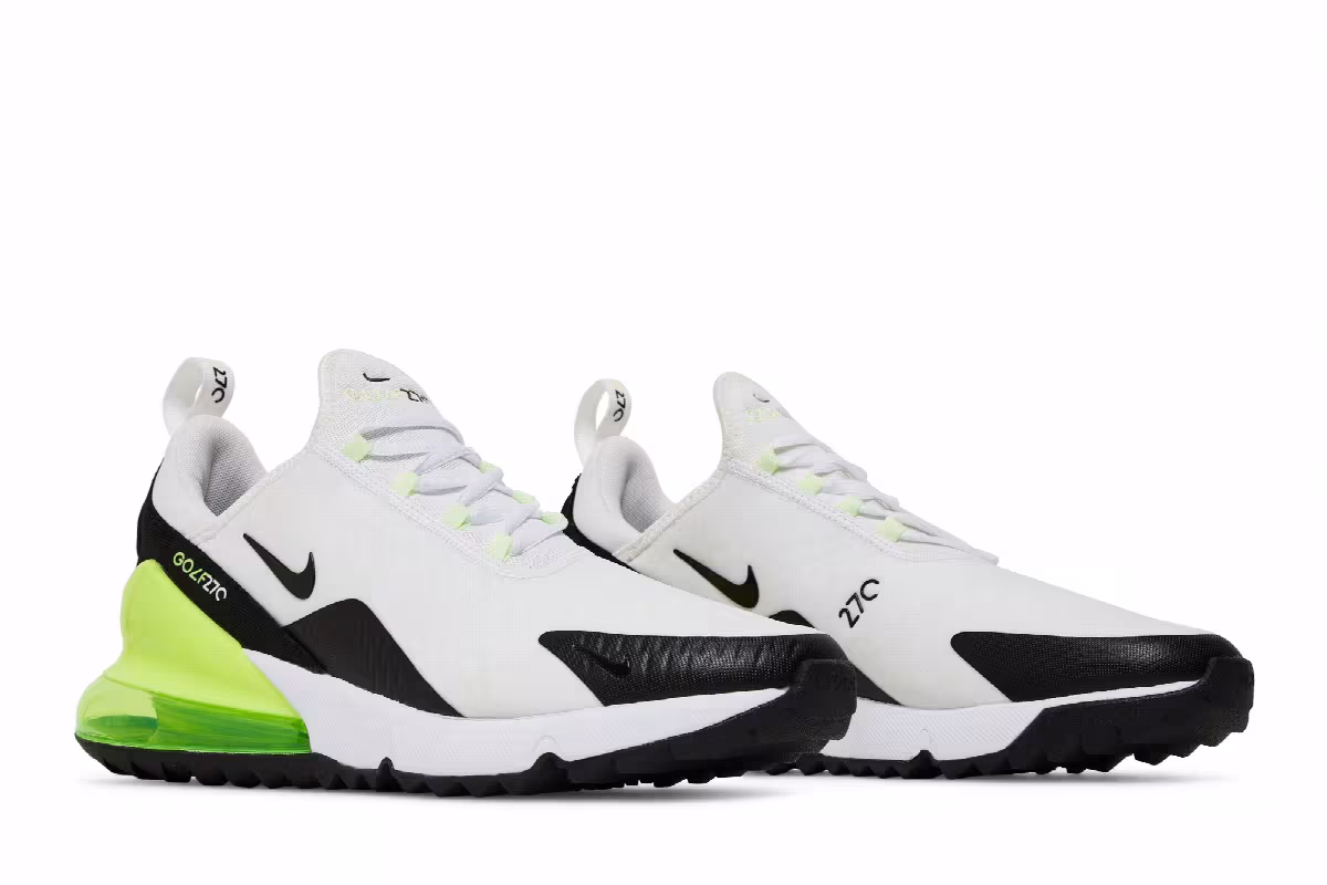 Nike Air Max 270 Golf White Volt, view 9