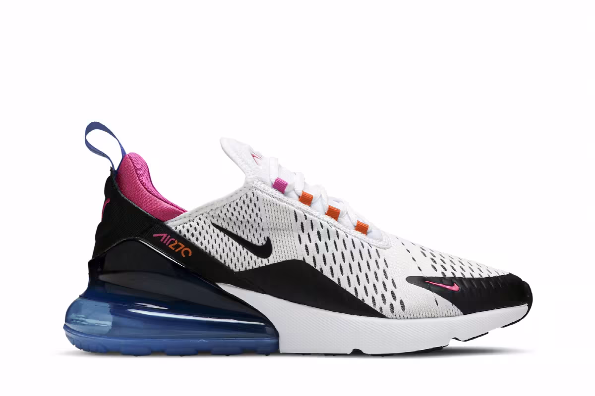 Nike Air Max 270 White Multi, view 2