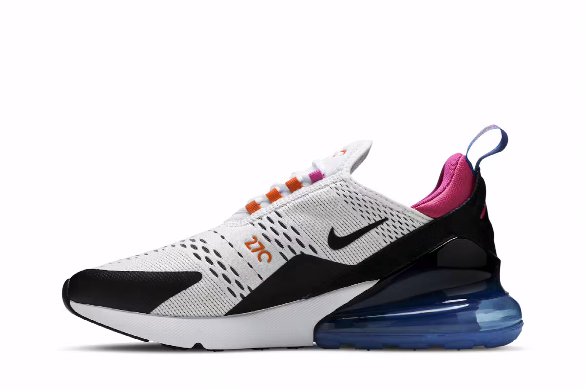 Nike Air Max 270 White Multi, view 4