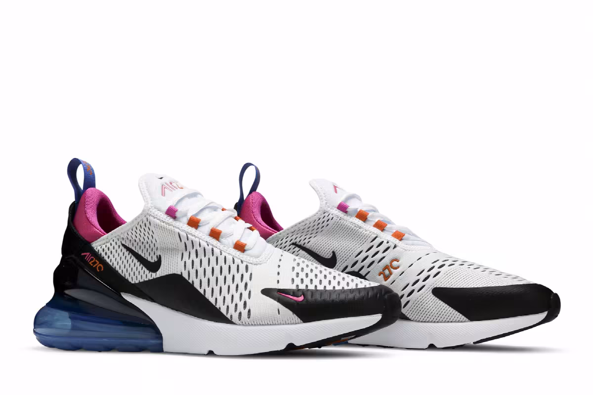 Nike Air Max 270 White Multi, view 9