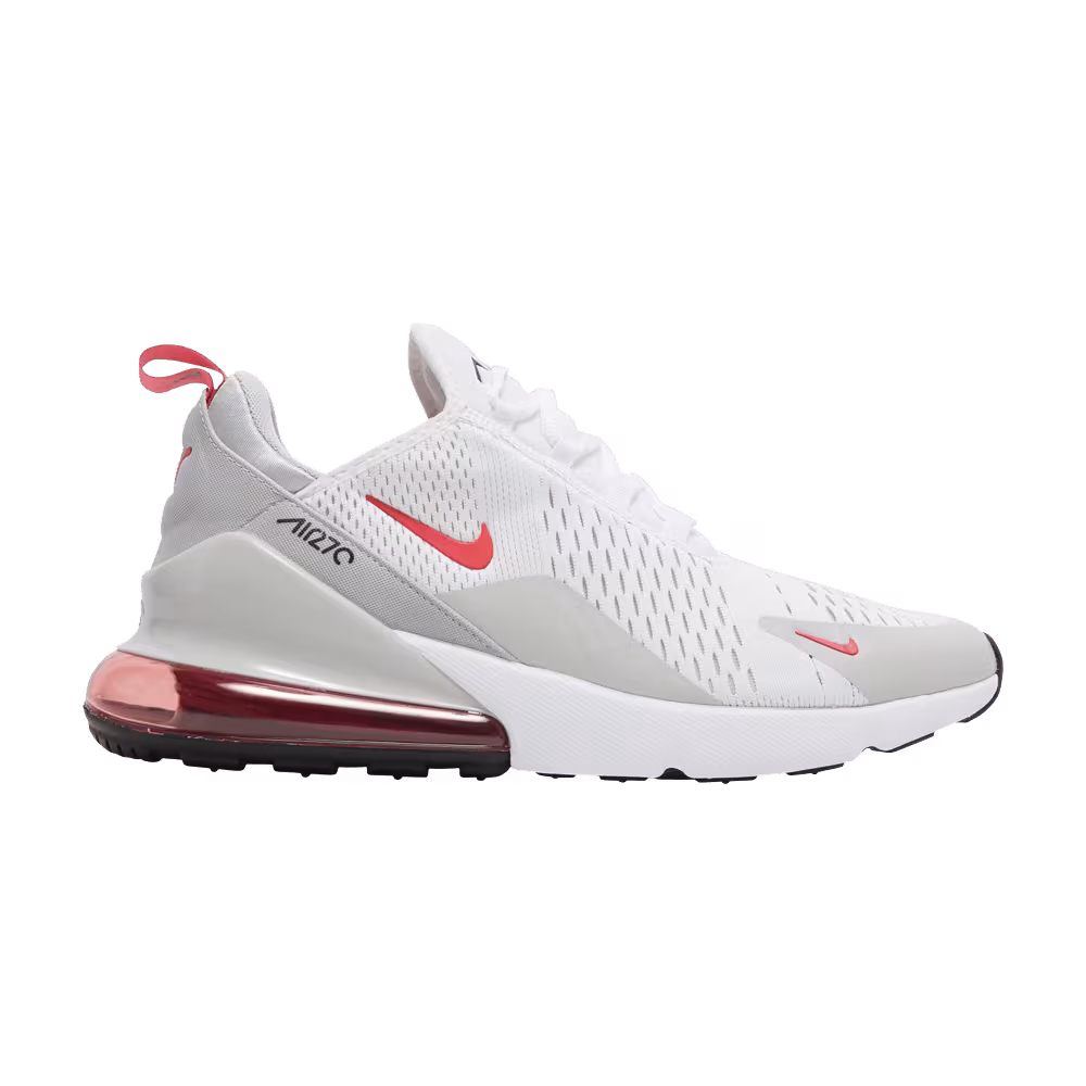 Nike Air Max 270 White Light Fusion Red