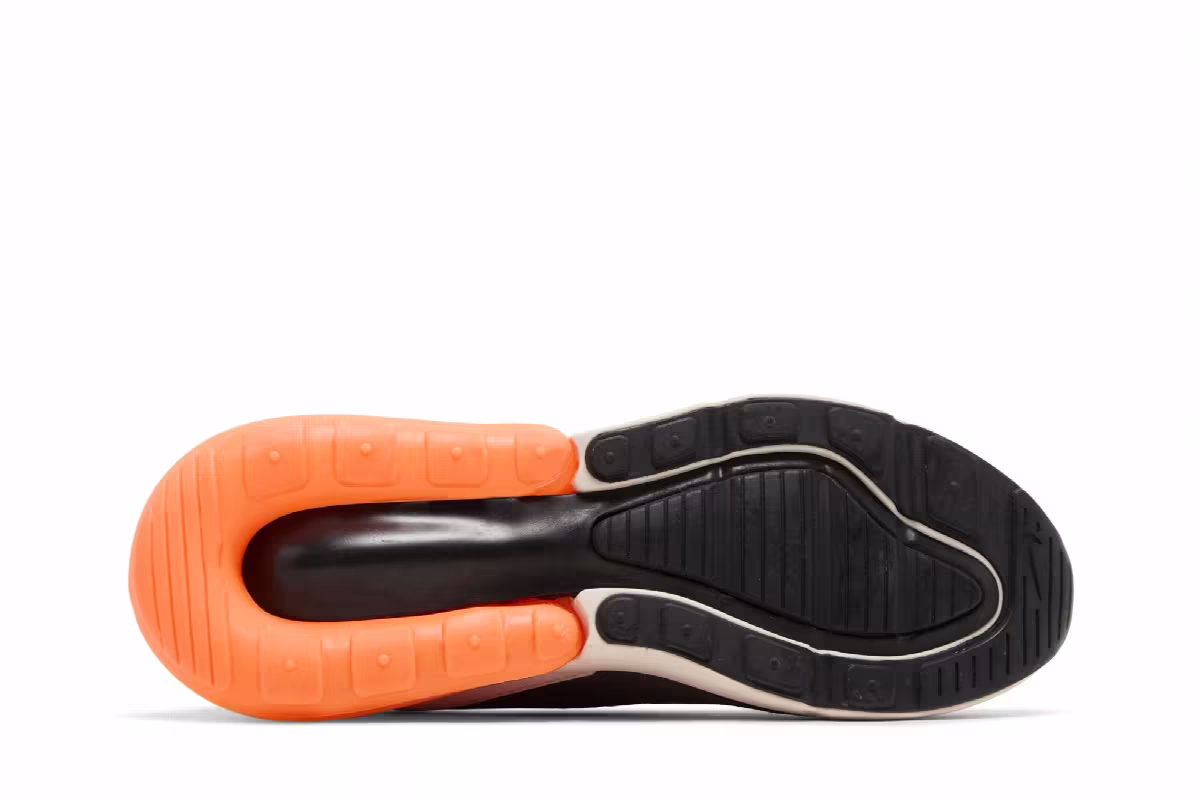 Nike Air Max 270 Thunder Grey Total Orange, view 5