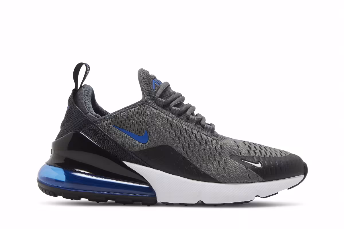 Nike Air Max 270 Iron Grey Game Royal, view 2