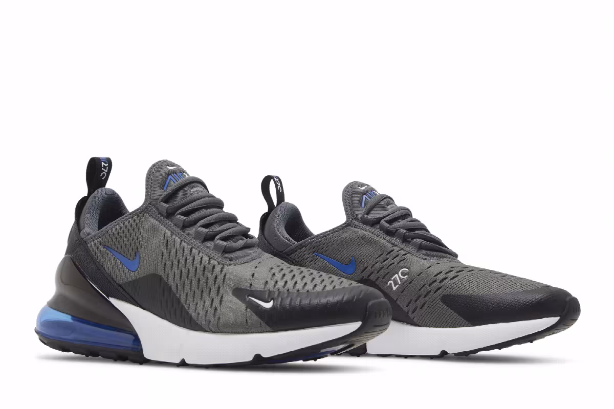 Nike Air Max 270 Iron Grey Game Royal, view 9