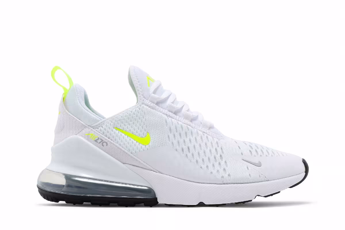 Nike Air Max 270 White Volt, view 2