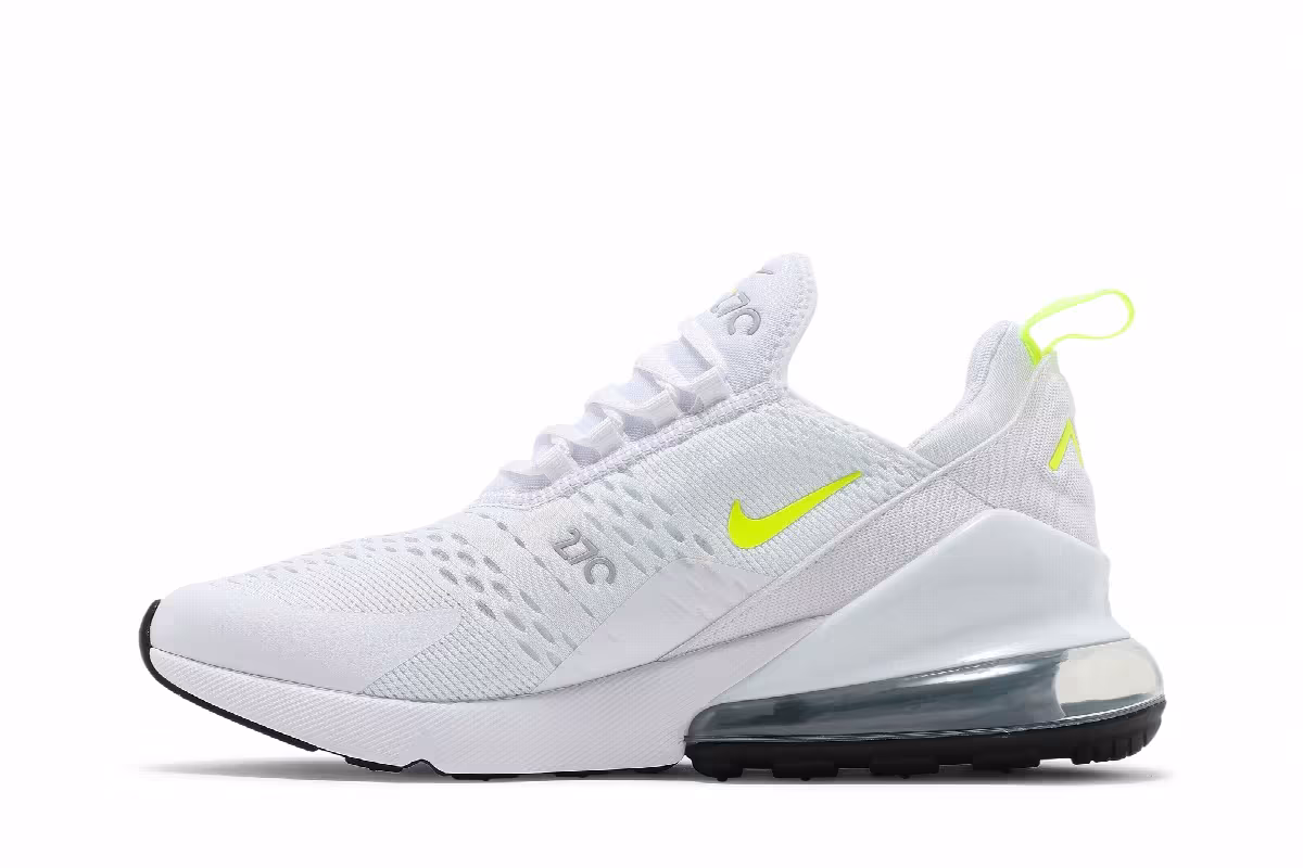 Nike Air Max 270 White Volt, view 4
