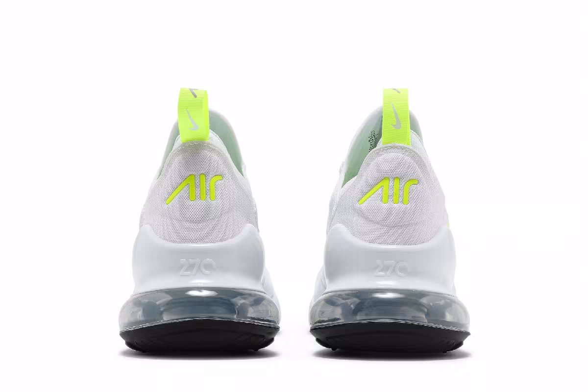 Nike Air Max 270 White Volt, view 7