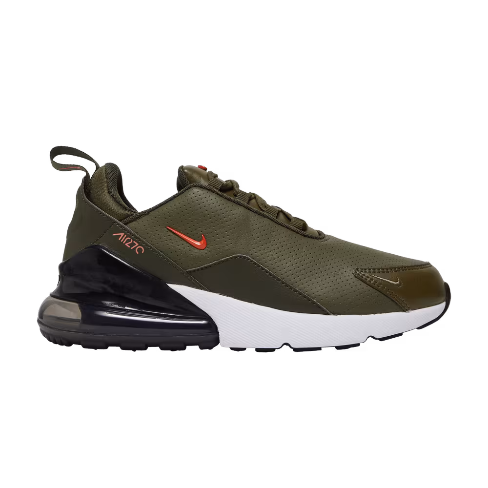 Nike Air Max 270 Premium Leather Olive
