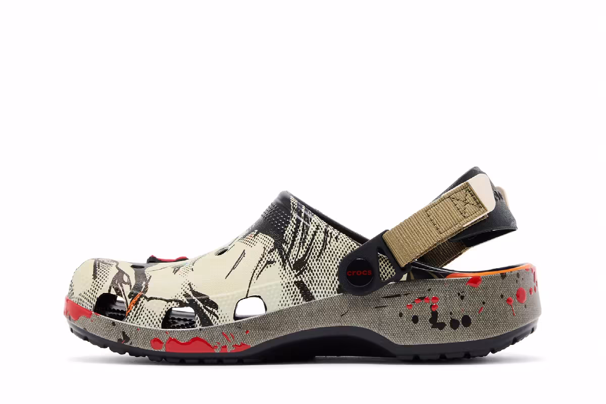 Crocs Halloween Michael Myers Classic Clog, view 4
