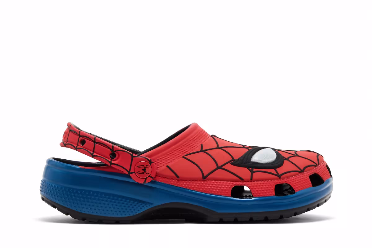Spider-Man x Crocs Classic Clog Multi Color, view 2