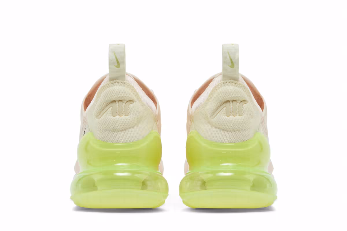 Nike Women's Air Max 270 Guava Ice Life Lime, view 7