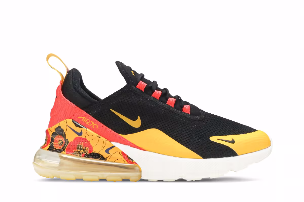 Nike Women's Air Max 270 SE Floral Heel, view 2