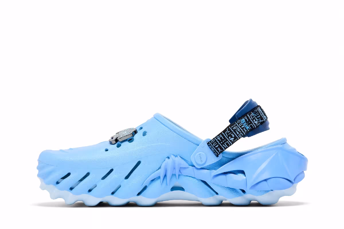 Crocs Echo Clog Yu-Gi-Oh! Blue-Eyes White Dragon Blue White, view 4