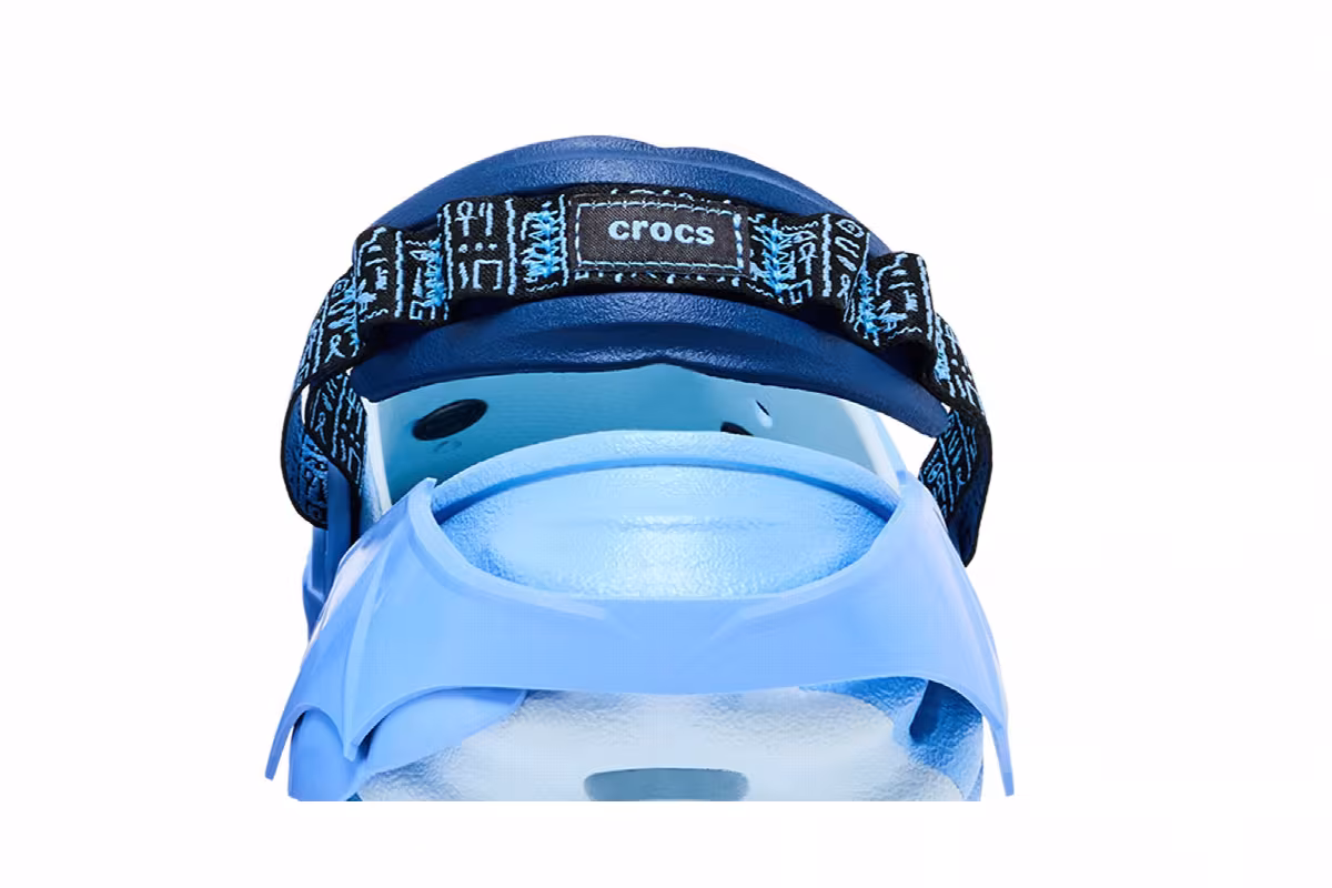 Crocs Echo Clog Yu-Gi-Oh! Blue-Eyes White Dragon Blue White, view 8
