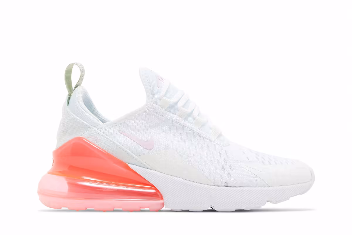 Nike Air Max 270 GS White Honeydew, view 2