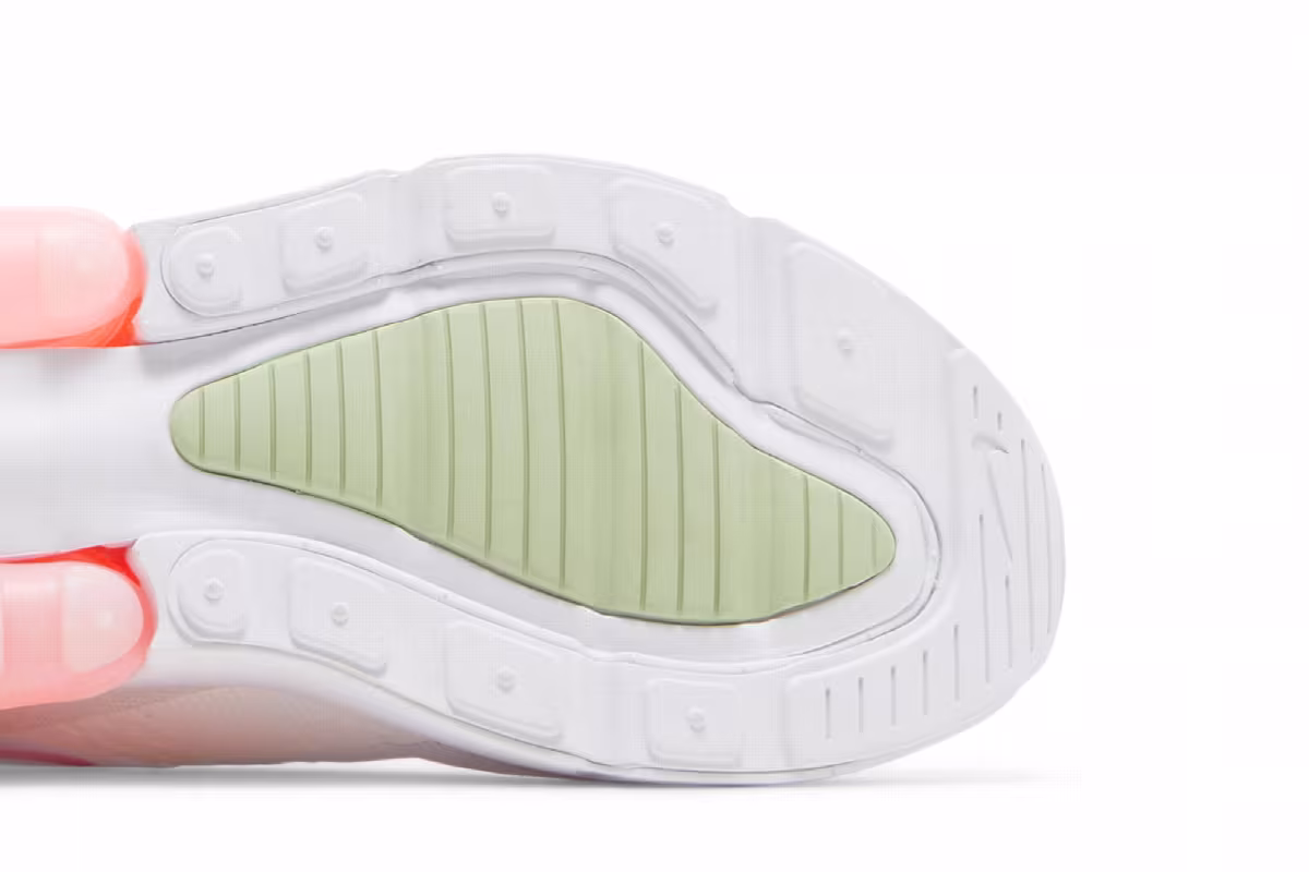Nike Air Max 270 GS White Honeydew, view 6