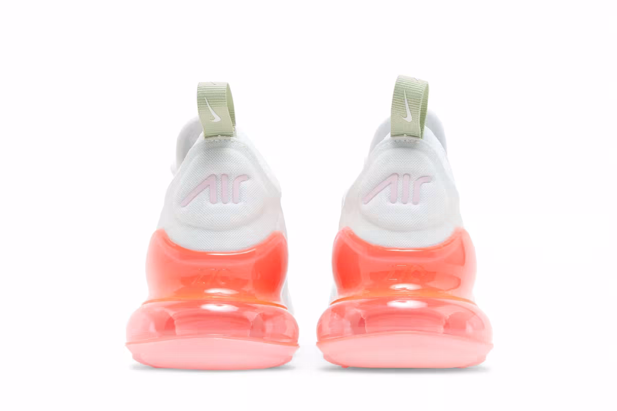 Nike Air Max 270 GS White Honeydew, view 7