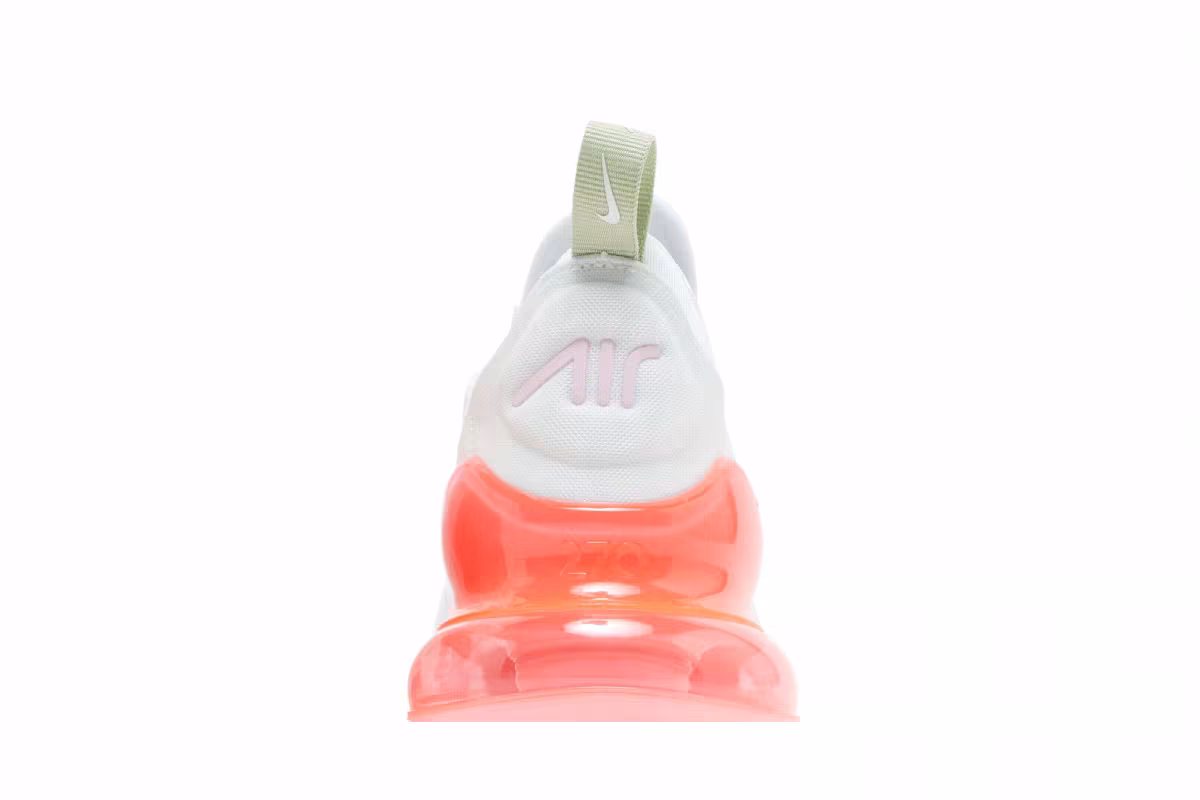 Nike Air Max 270 GS White Honeydew, view 8