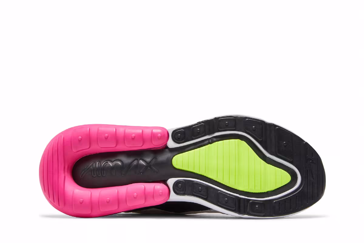Nike Air Max 270 GS White Fuchsia, view 5