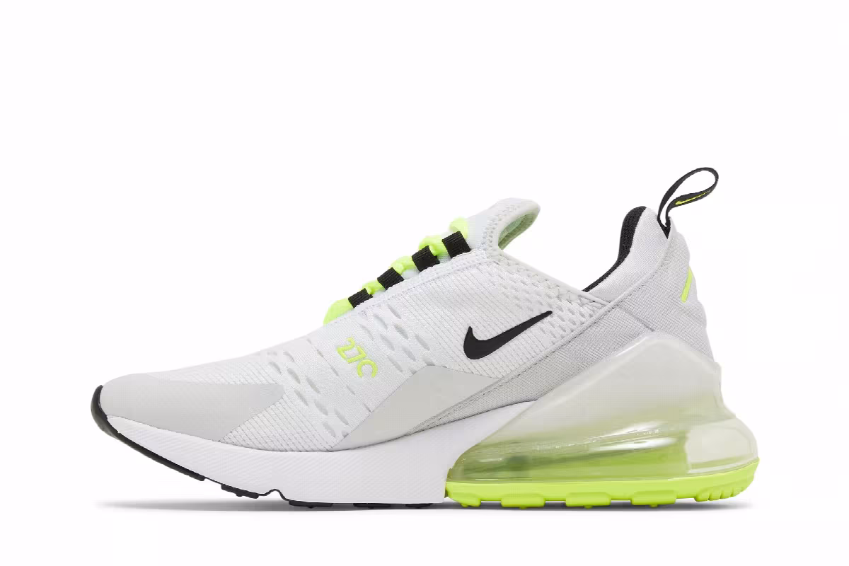 Nike Air Max 270 GS Pure Platinum Volt, view 4