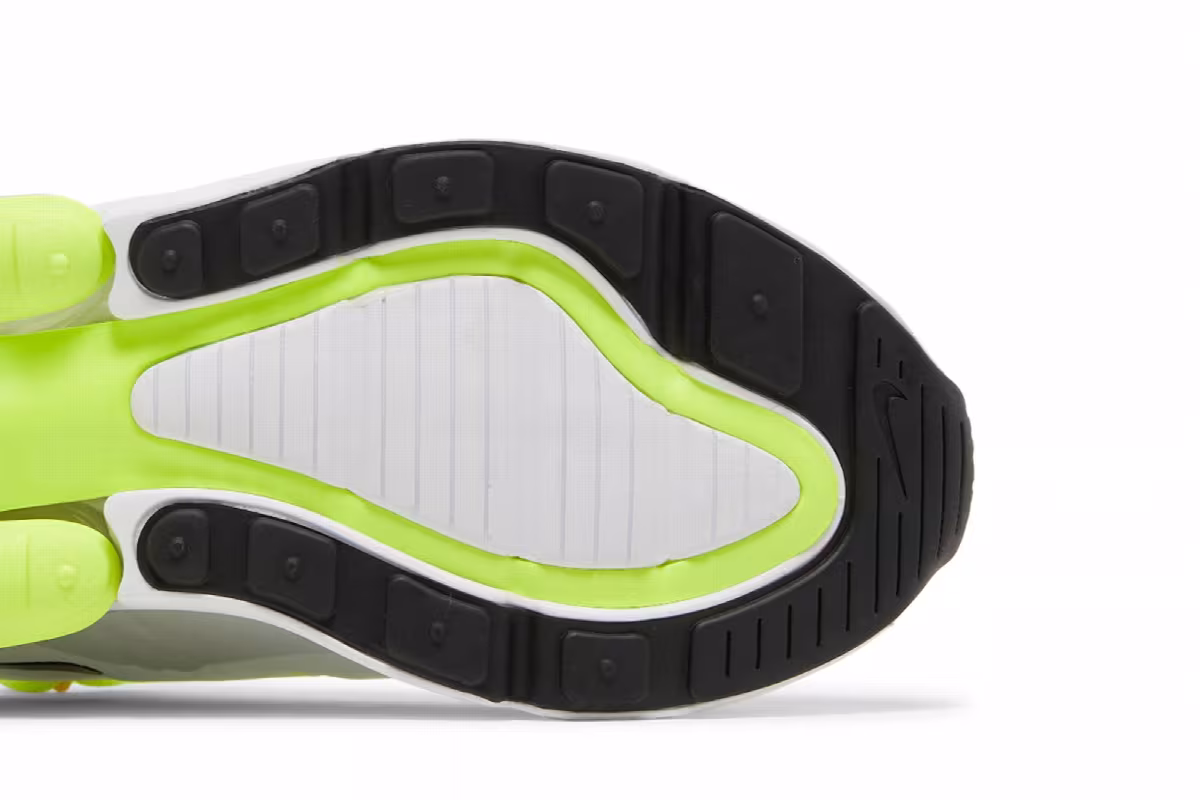 Nike Air Max 270 GS Pure Platinum Volt, view 6