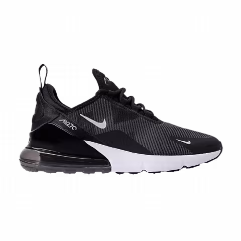 Nike Air Max 270 Knit Jacquard GS 'Black'