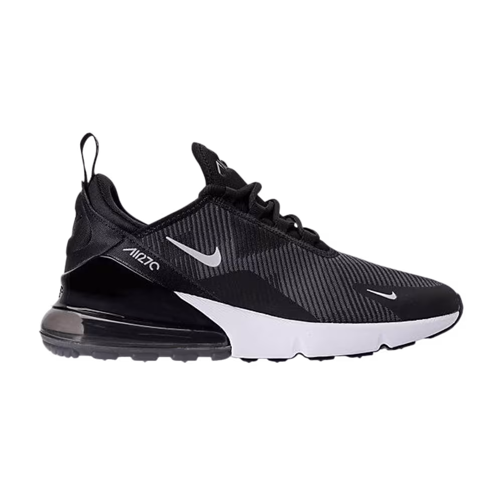 Nike Air Max 270 Knit Jacquard GS Black