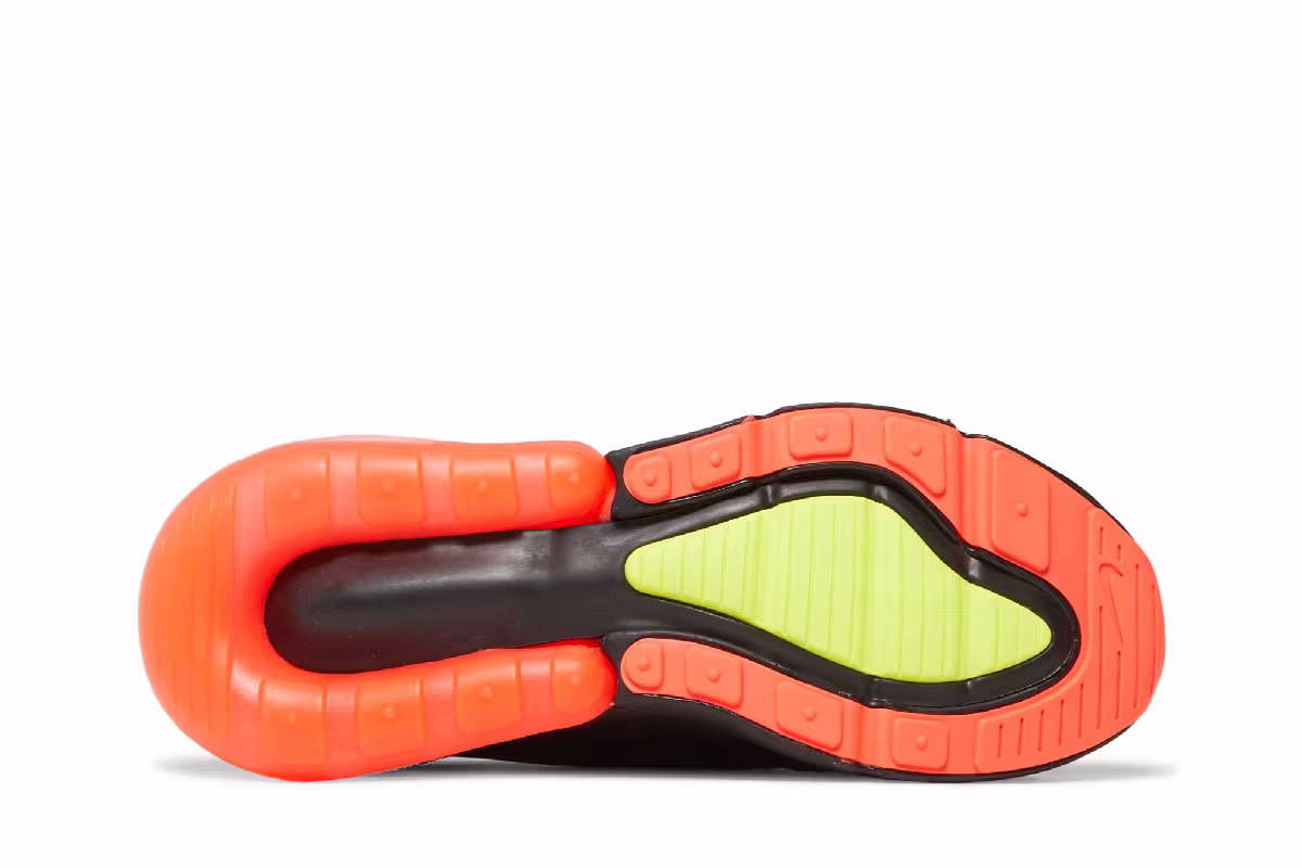 Nike Air Max 270 Extreme GS Black Bright Crimson, view 5