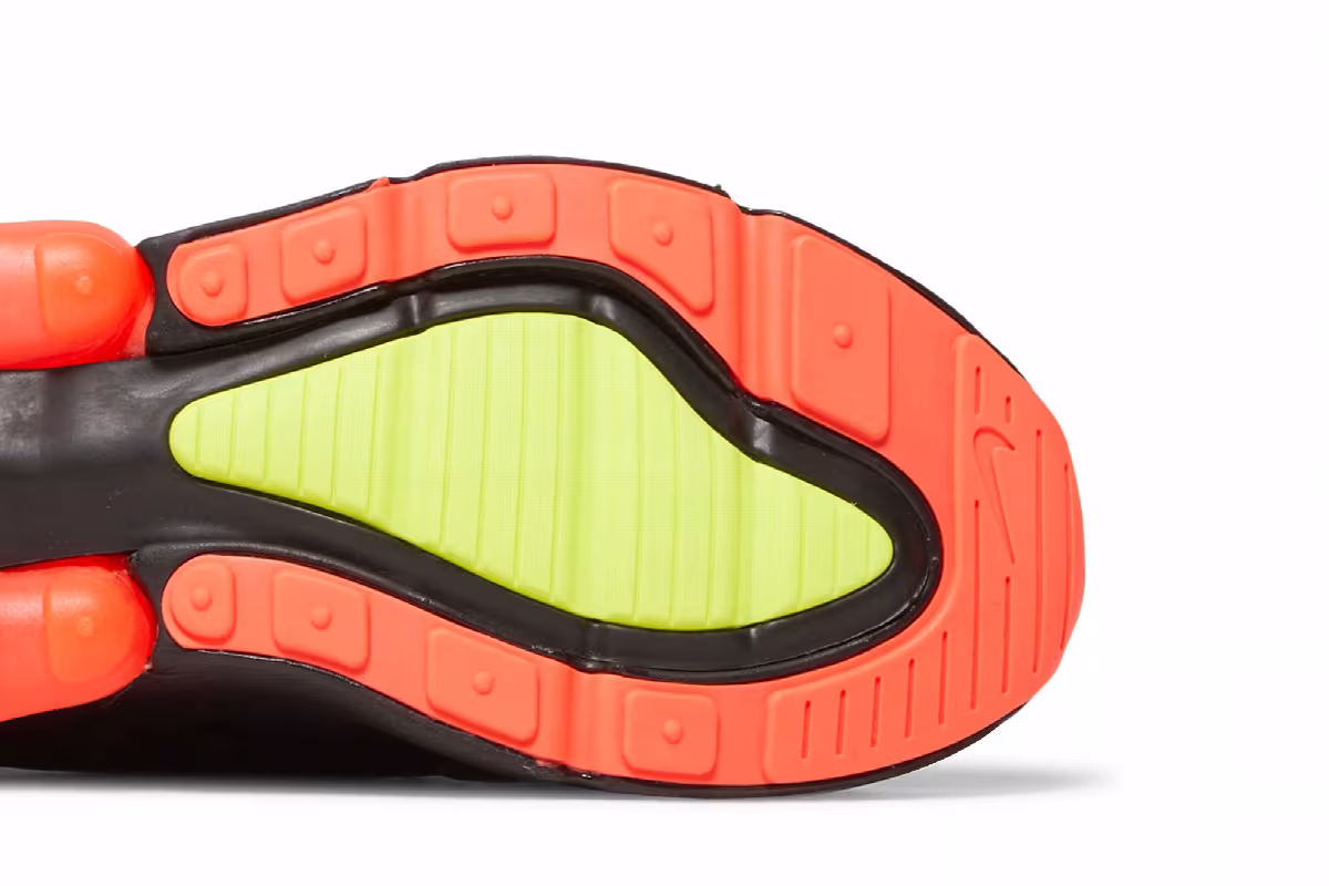 Nike Air Max 270 Extreme GS Black Bright Crimson, view 6