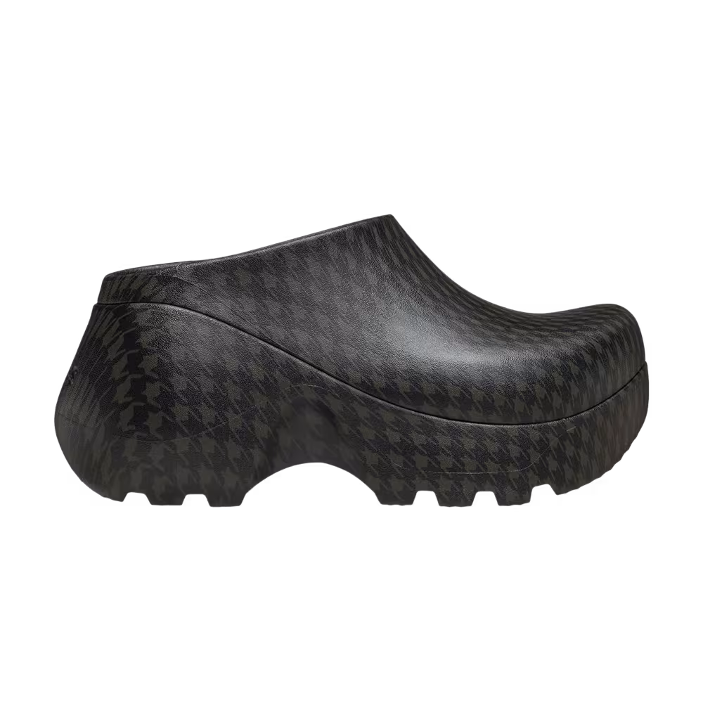 Crocs Hydra Clog Houndstooth Black