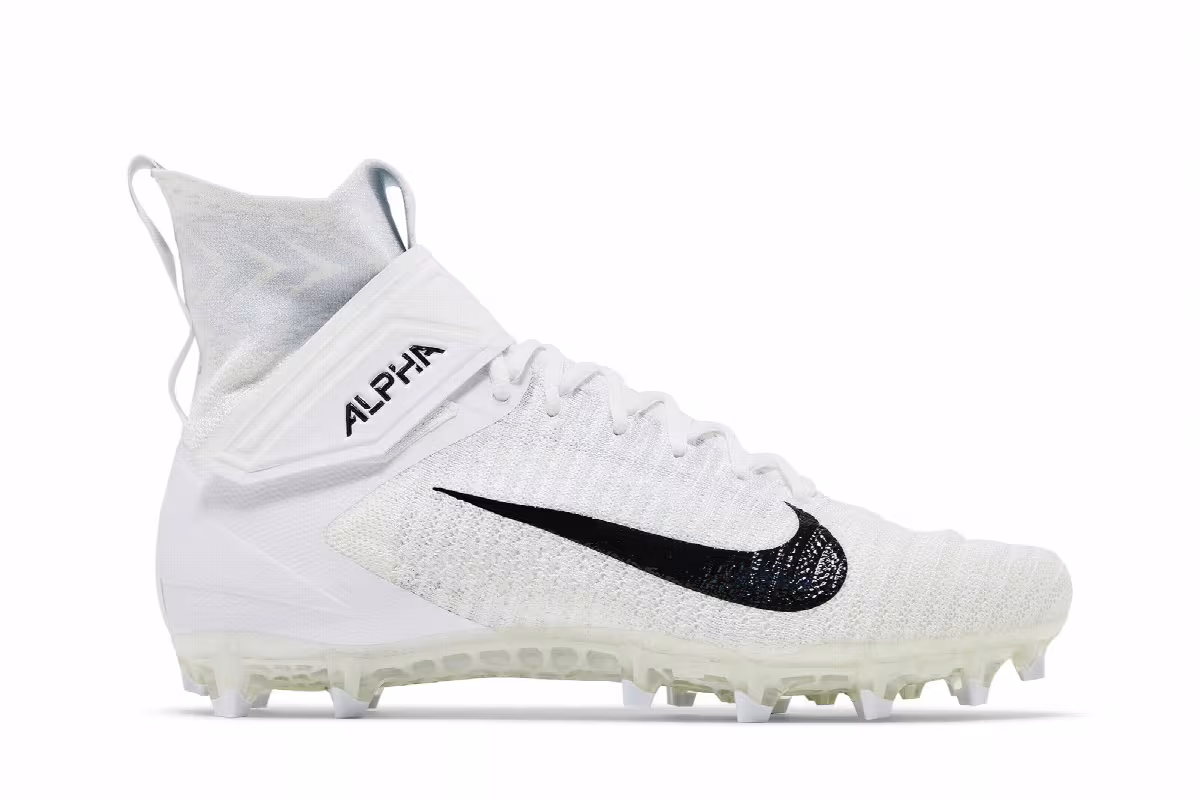Nike Men's Alpha Menace Elite 2 White Wolf Grey, view 2