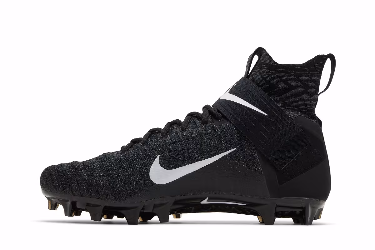 Nike Alpha Menace Elite 2 Wide Black White, view 4