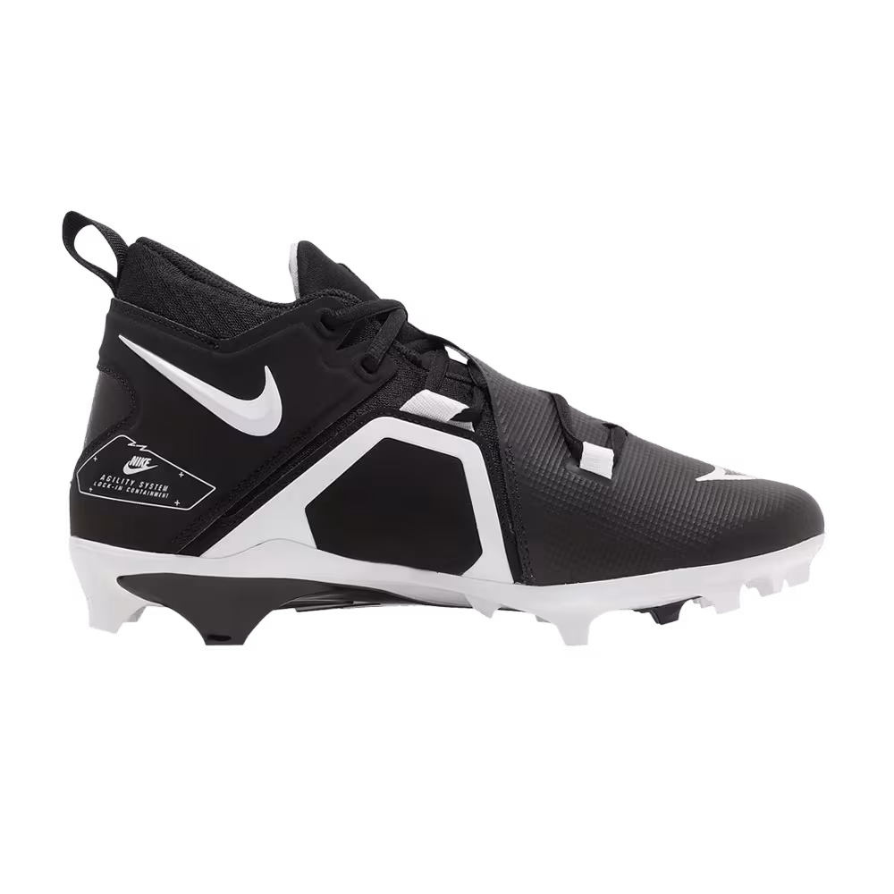 Nike Alpha Menace Pro 3 Wide Black White