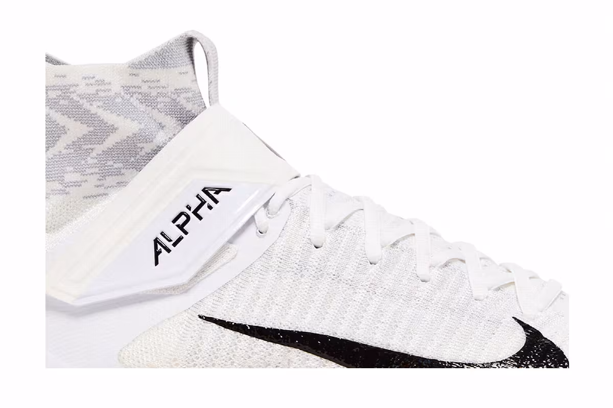 Nike Alpha Menace Elite 2 Wide White Black, view 3