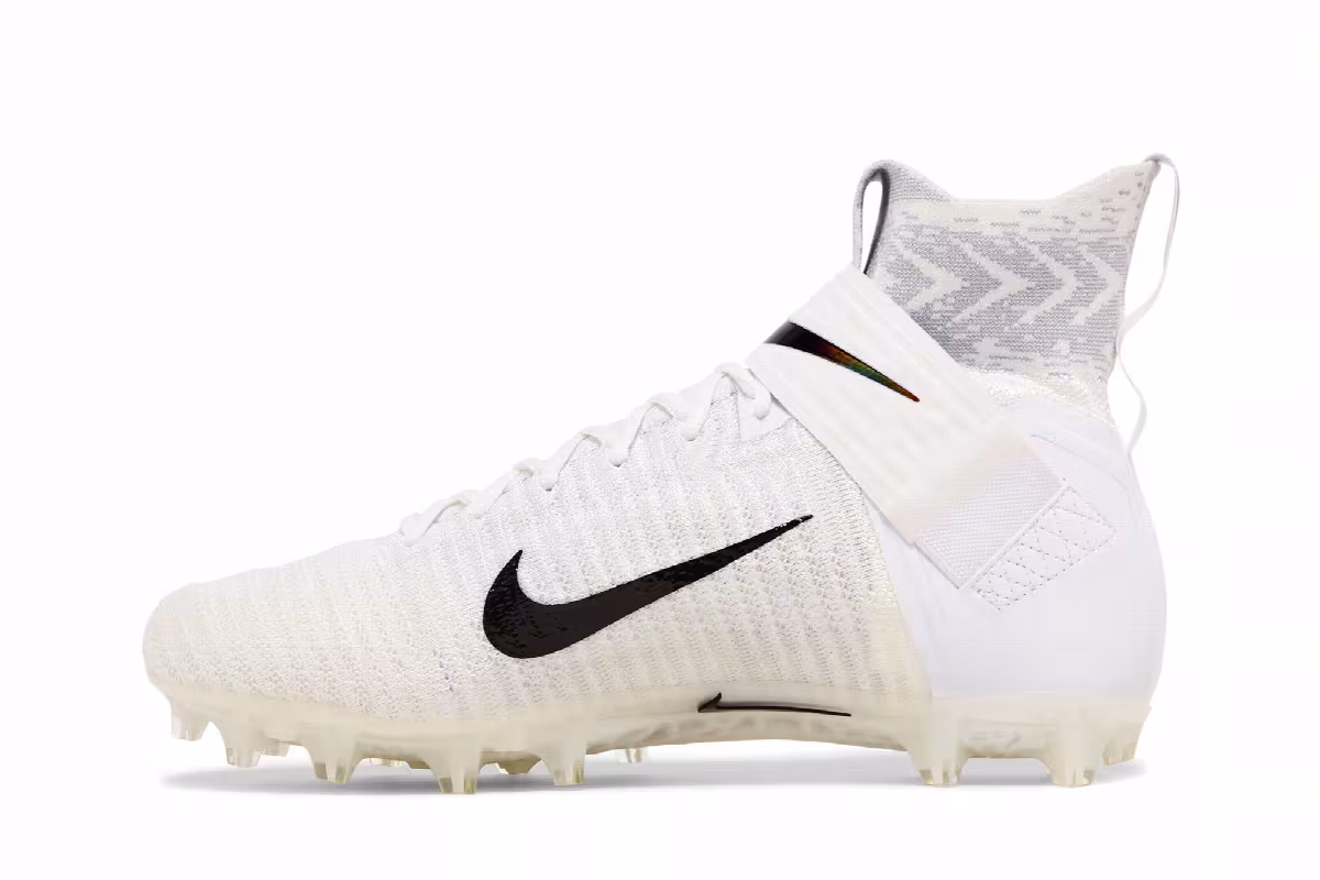 Nike Alpha Menace Elite 2 Wide White Black, view 4