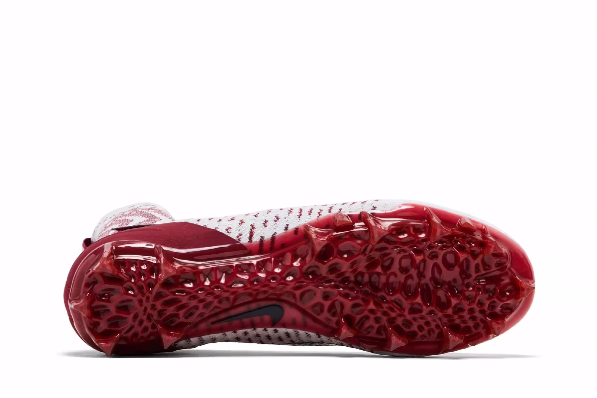 Nike Alpha Menace Elite 2 White University Red, view 5