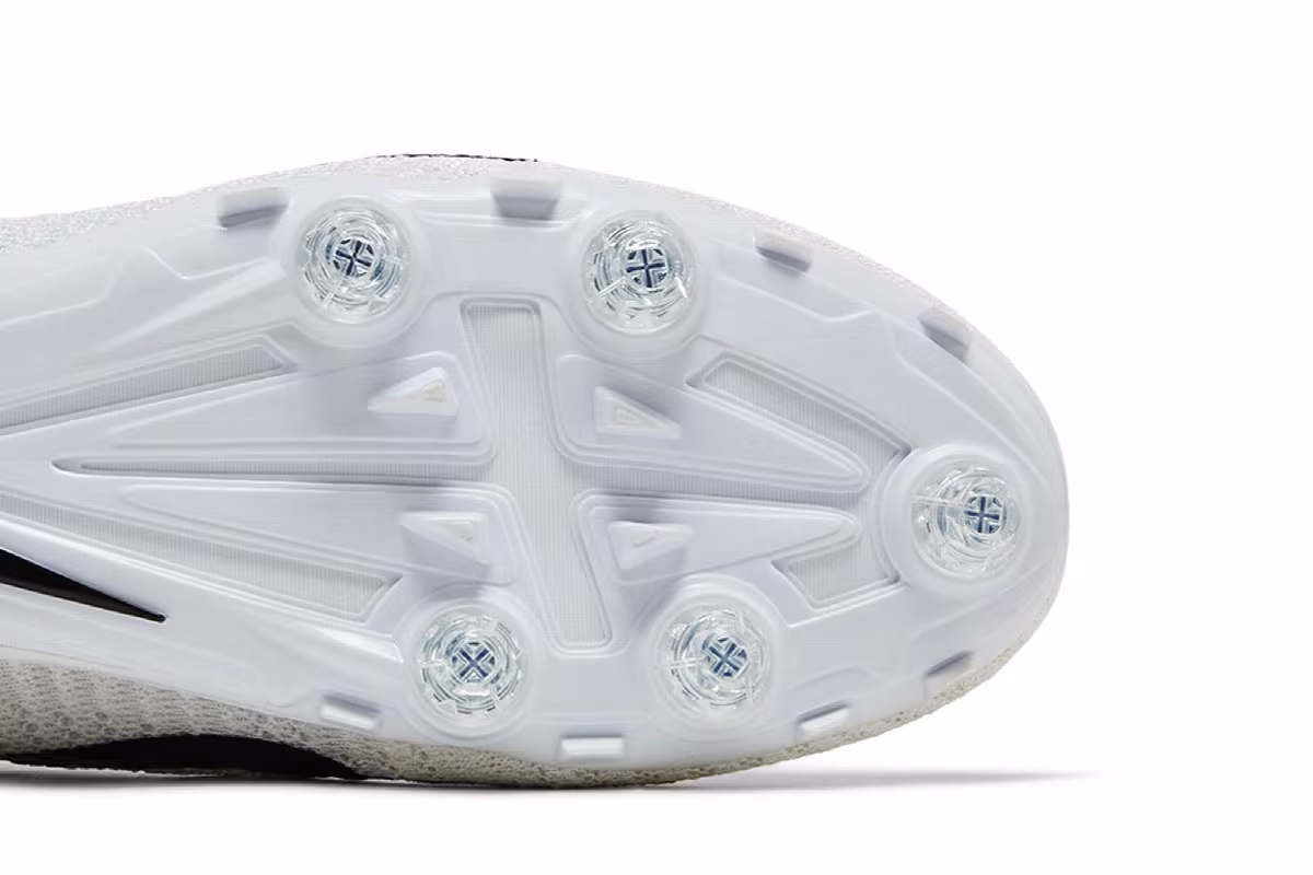 Nike Alpha Menace Elite 2 D P White Black, view 6