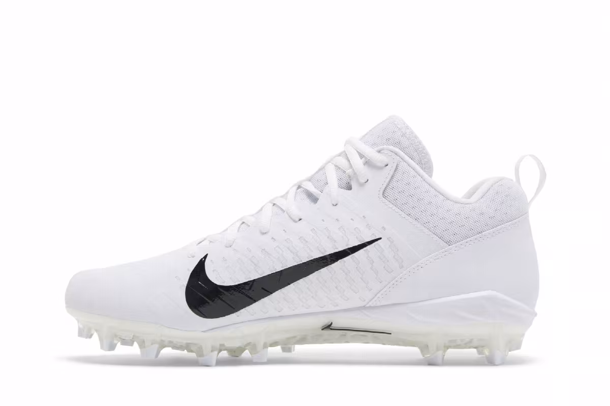 Nike Alpha Menace Pro 2 Low White Black, view 4
