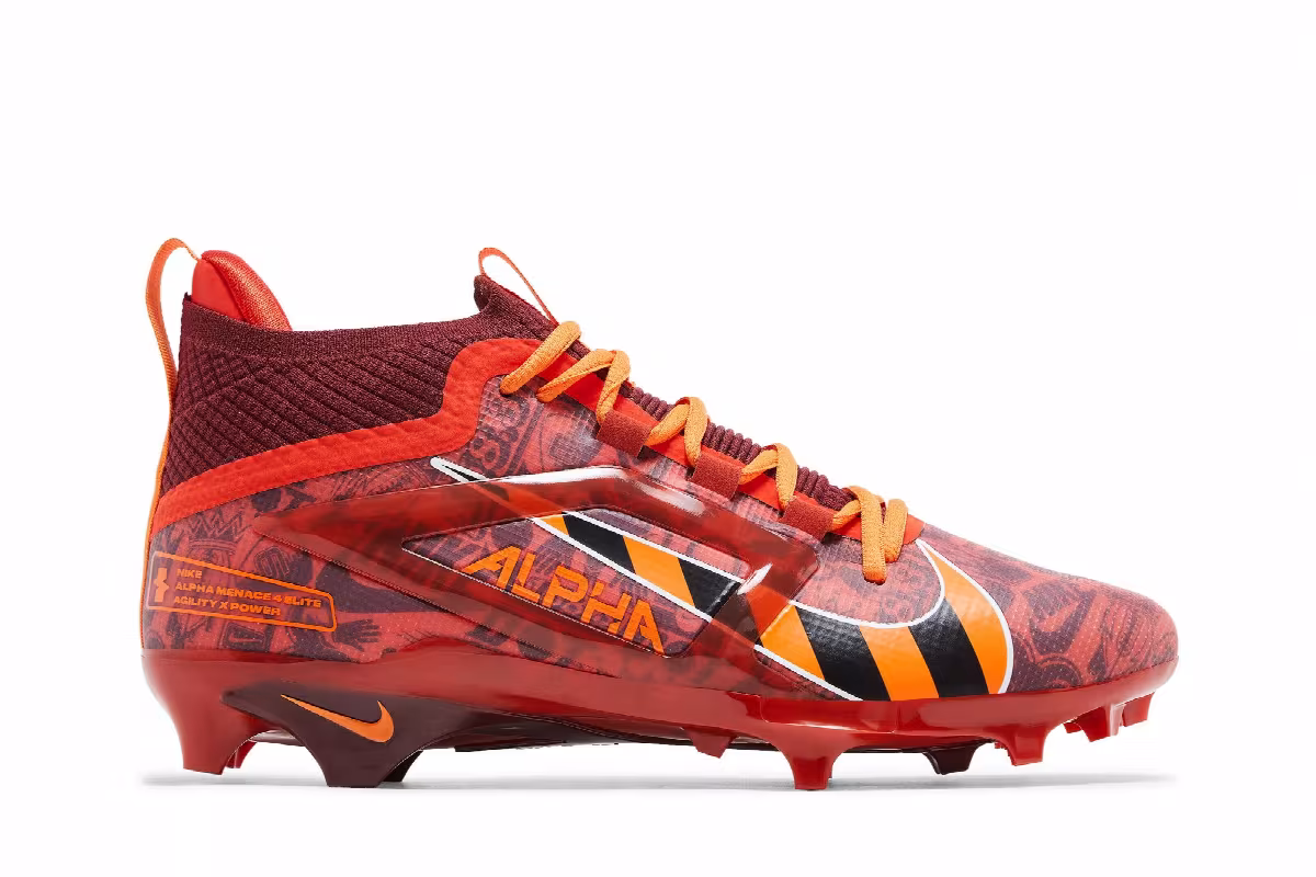 Nike Alpha Menace 4 Elite NRG Picante Red, view 2