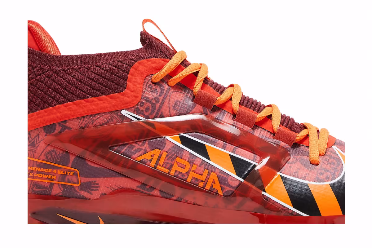 Nike Alpha Menace 4 Elite NRG Picante Red, view 3