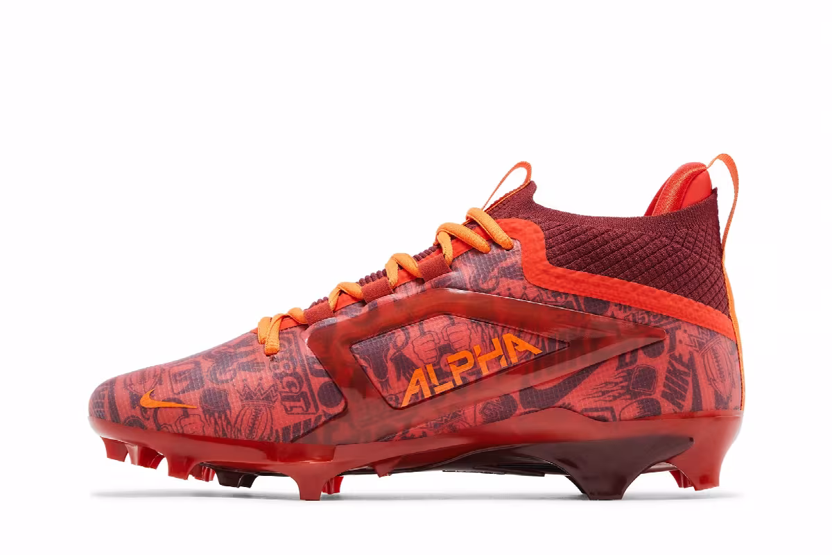 Nike Alpha Menace 4 Elite NRG Picante Red, view 4