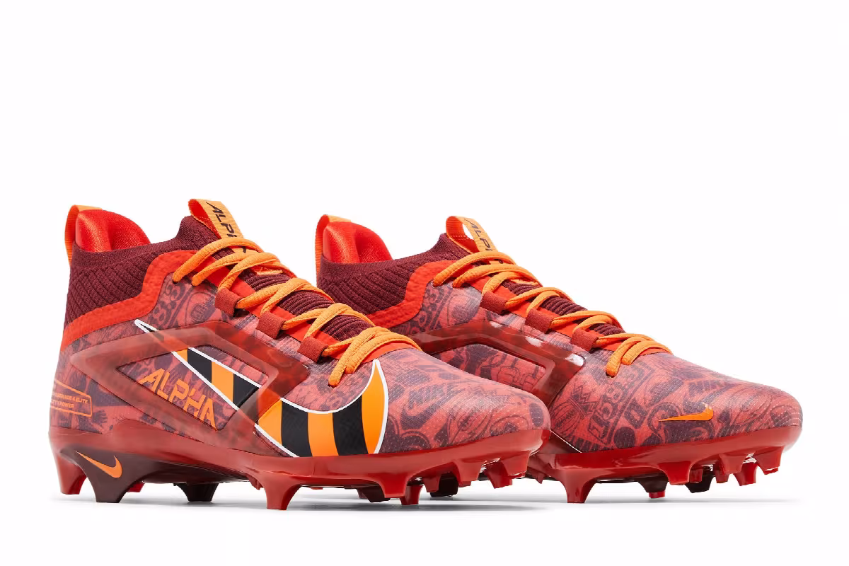Nike Alpha Menace 4 Elite NRG Picante Red, view 9