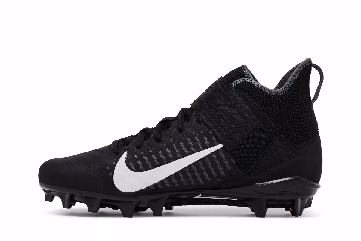 Nike Alpha Menace Pro 2 Wide Black White, view 4