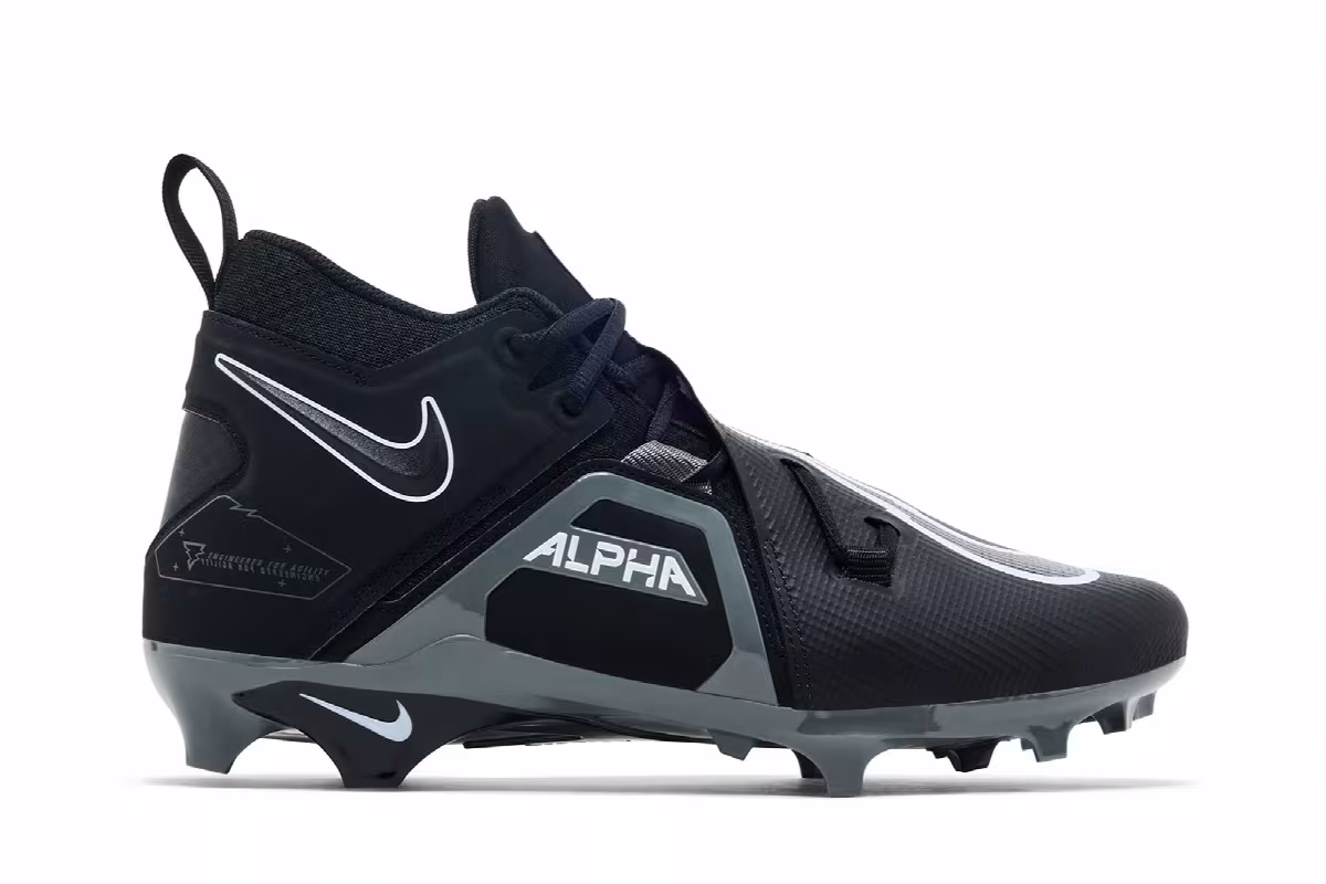Nike Alpha Menace Pro 3 Shadow Black, view 2